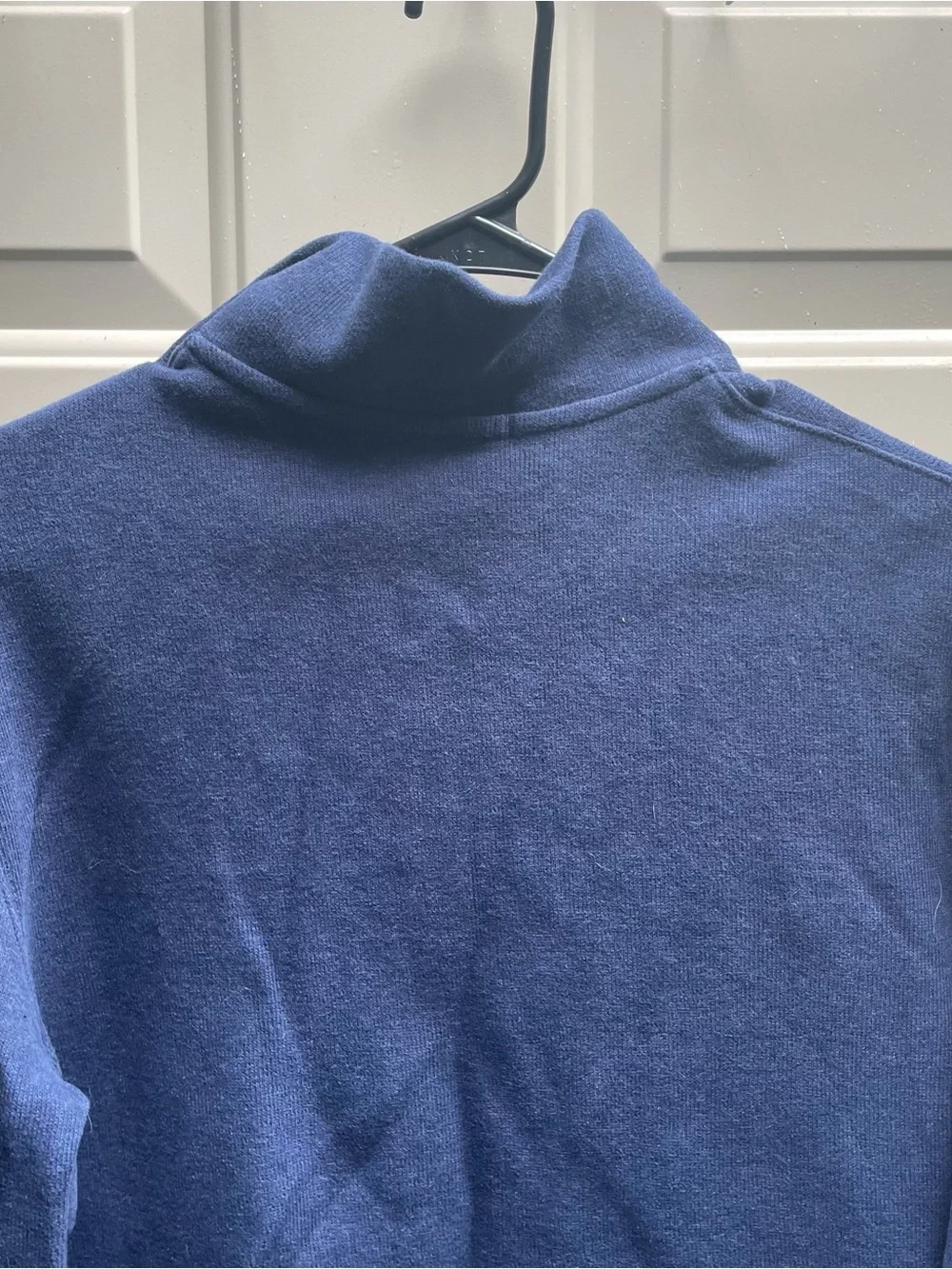 Polo Ralph Lauren blue partial zip pullover top Men Small Like new